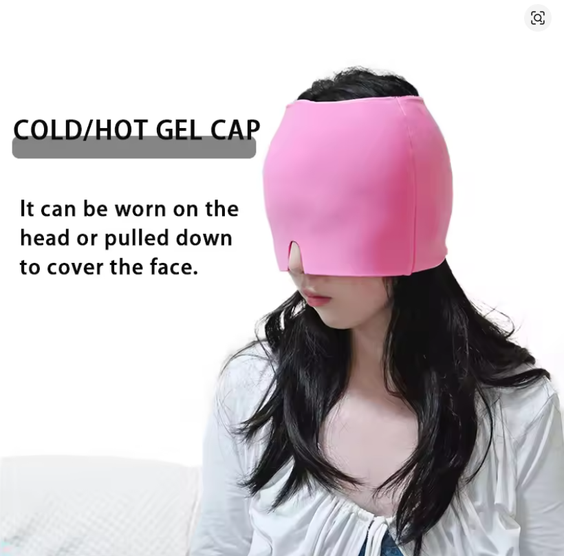 Migraine relief cap